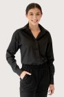 Ladies' Black Dress Shirt