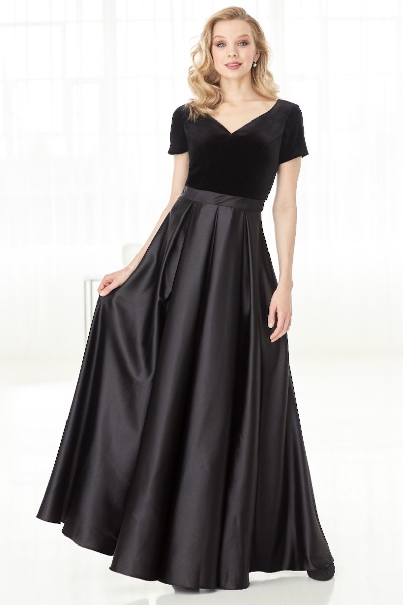 fuchsia evening dresses A-line V neck Fuchsia Chiffon Long Prom Dresses Cheap Simple Evening D main image 0