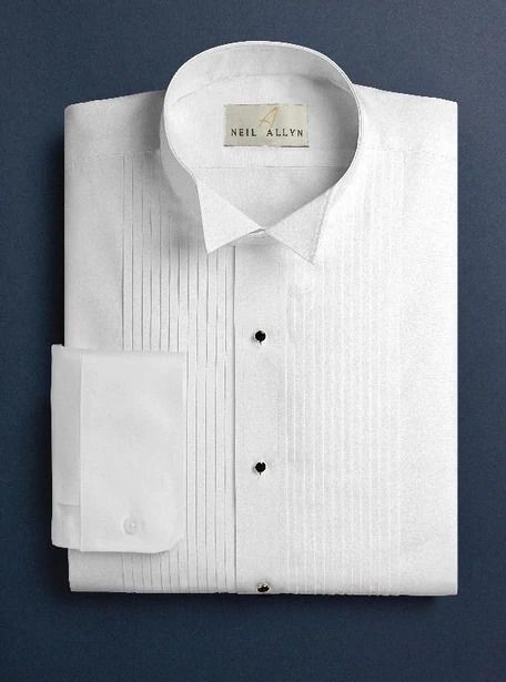 Wing Tip Tux Shirt Men's