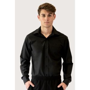 Men's Dress Shirt Lay Down Collar
