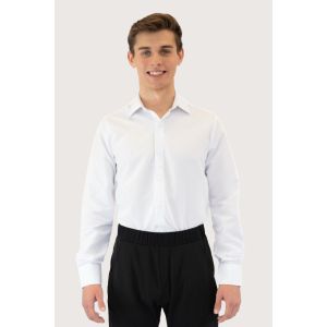 Men's Dress Shirt Lay Down Collar